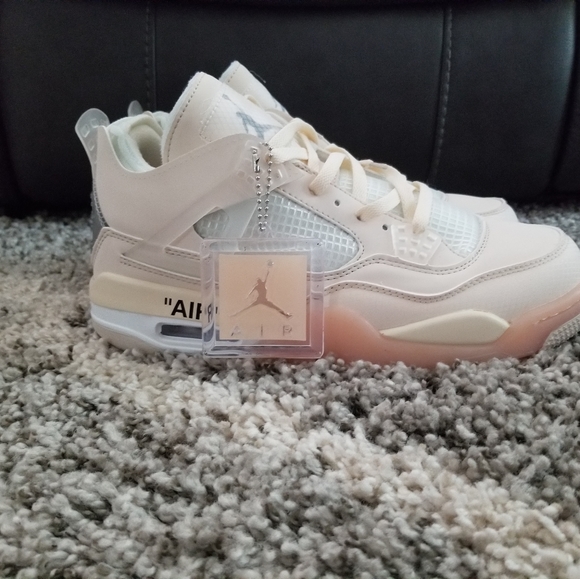 Jordan 4 retro off white main image 4